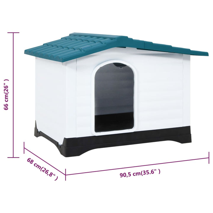 Dog House 90.5X68X66 Cm Polypropylene