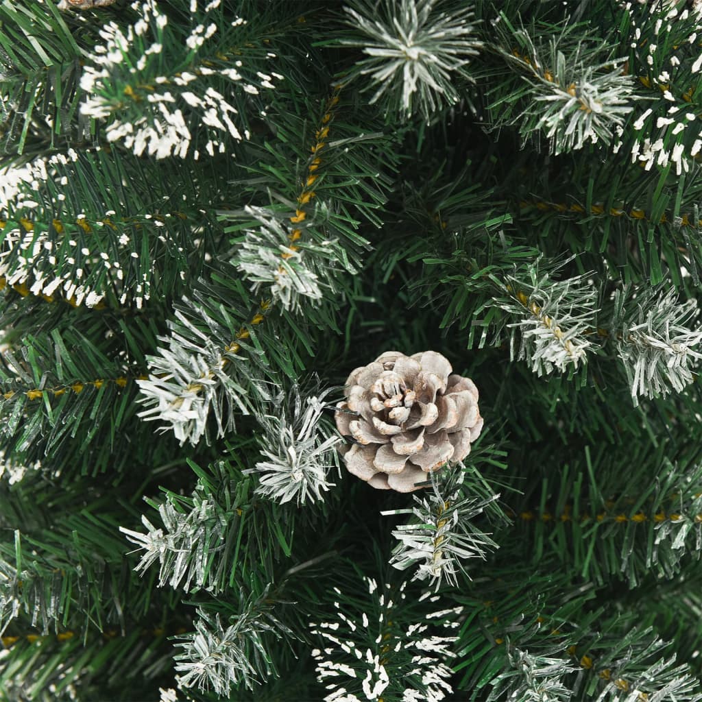 Artificial Slim Christmas Tree With Stand Pvc