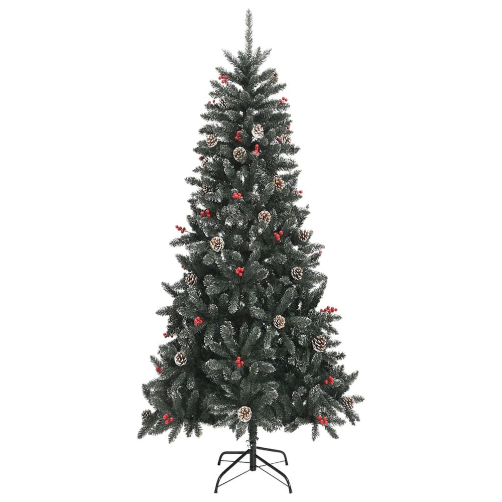 Artificial Christmas Tree With Stand Green Pvc