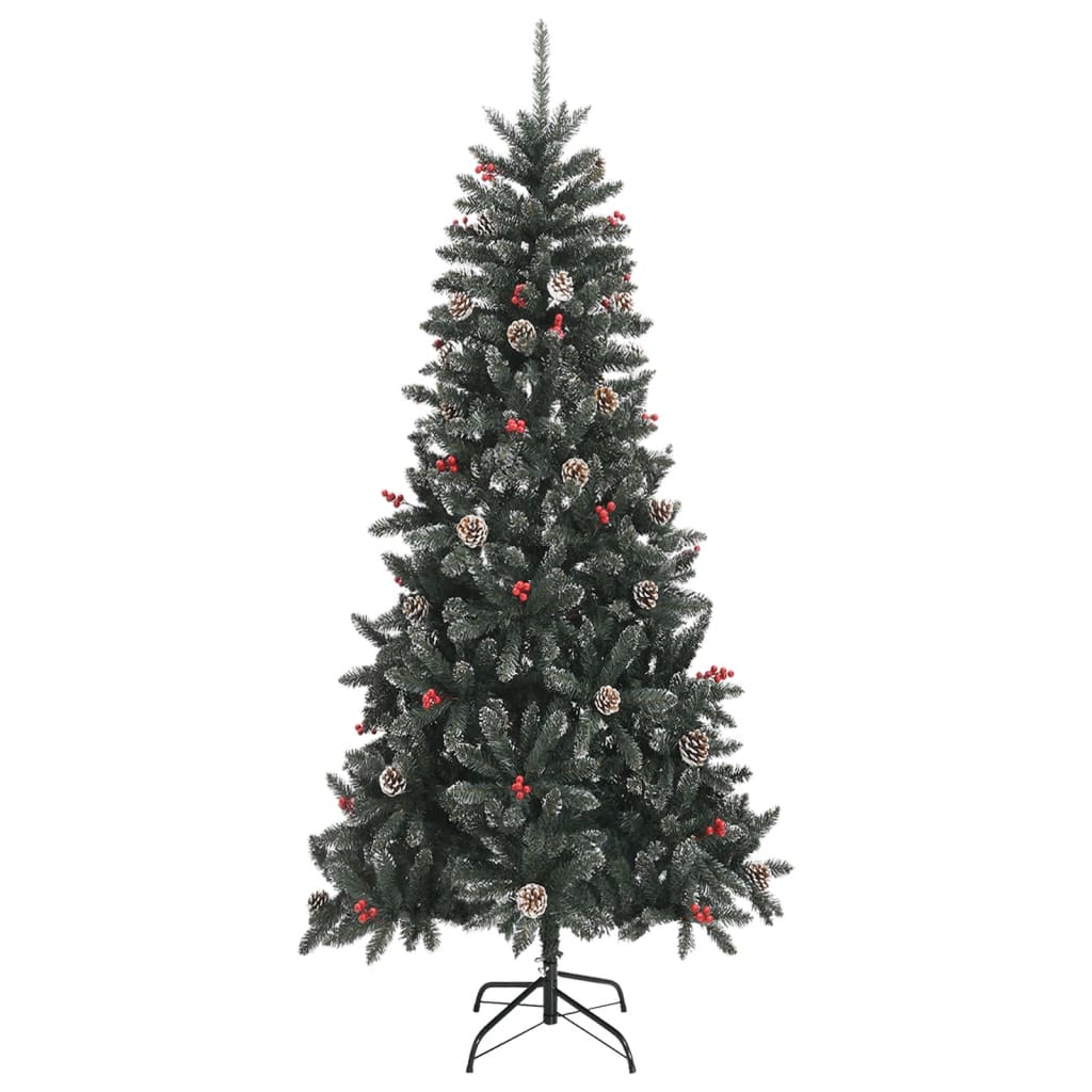 Artificial Christmas Tree With Stand Green Pvc