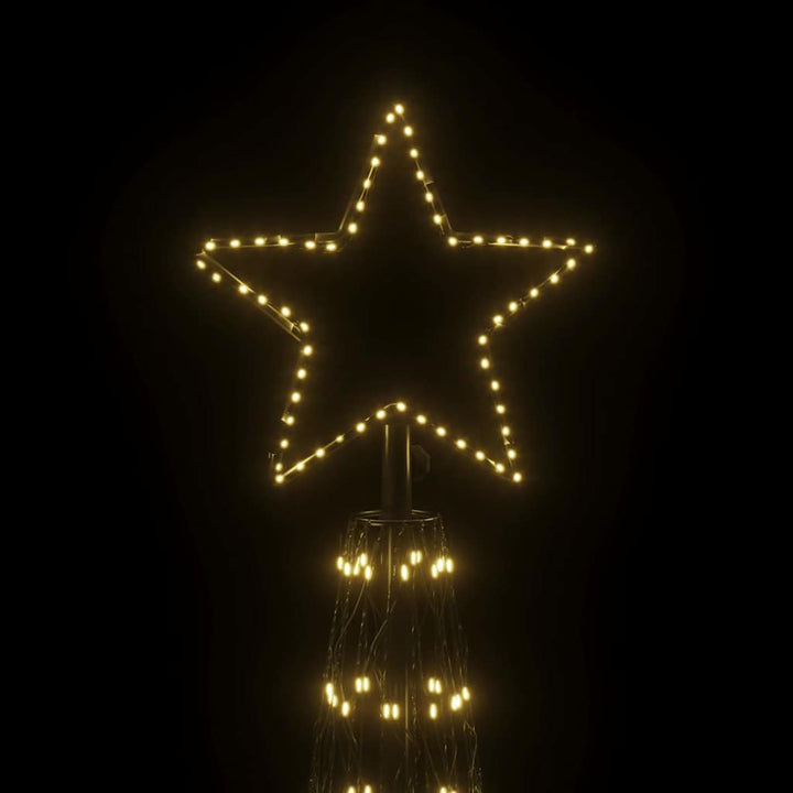 Christmas Cone Tree Warm White 1134 Leds 230X800 Cm