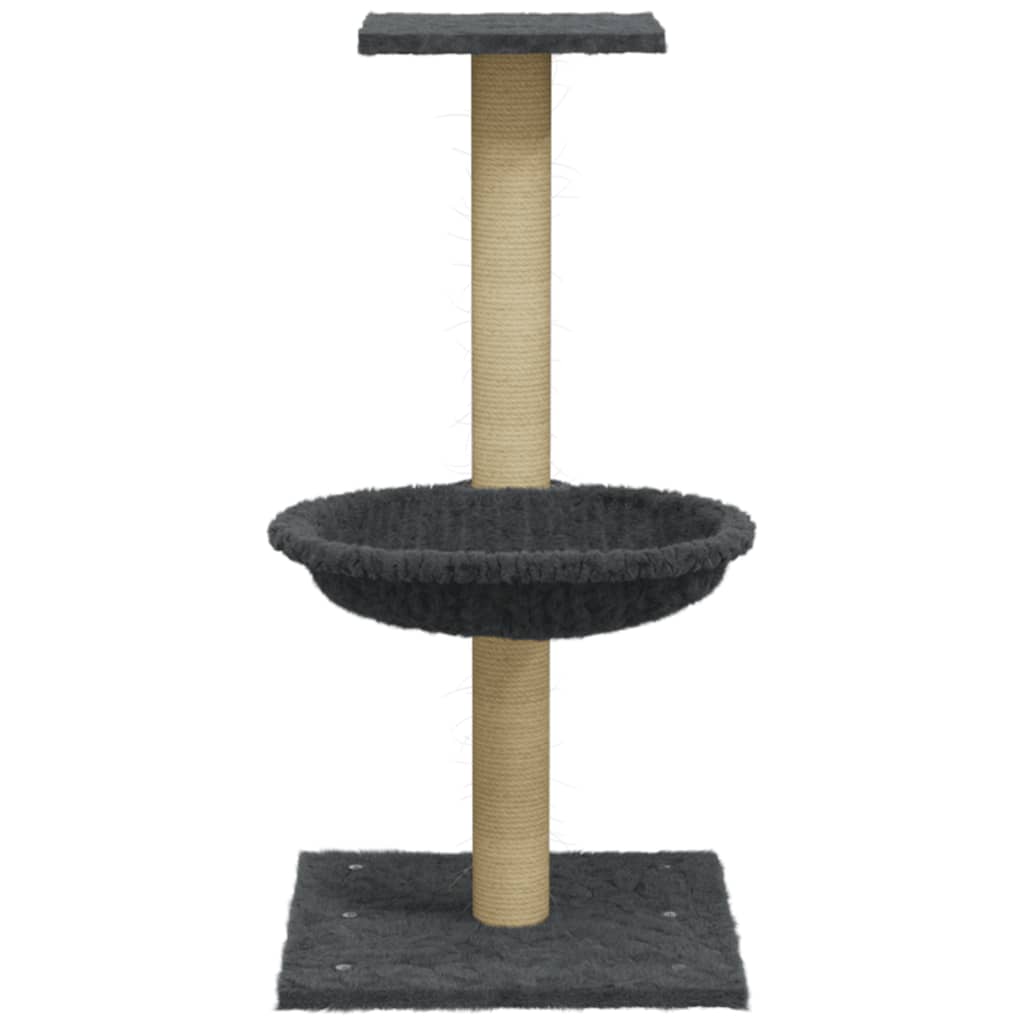 Cat Tree With Sisal Scratching Post 74 Cm