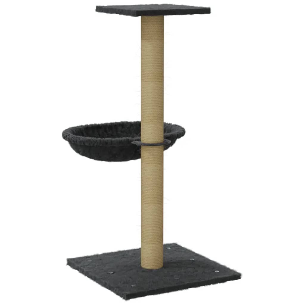Cat Tree With Sisal Scratching Post 74 Cm