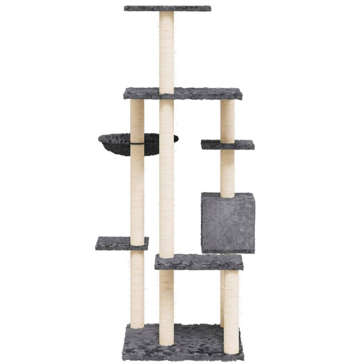 Cat Tree With Sisal Scratching Posts 142 Cm