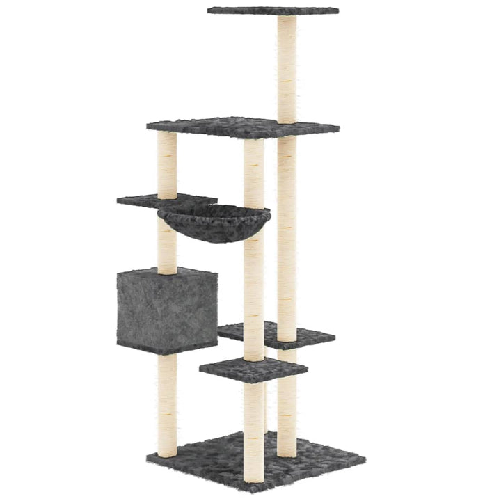 Cat Tree With Sisal Scratching Posts 142 Cm