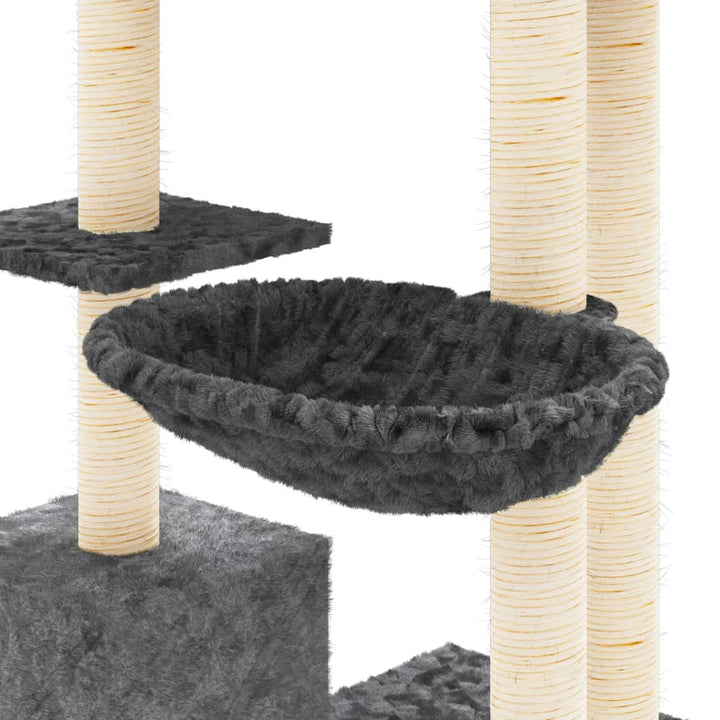 Cat Tree With Sisal Scratching Posts 142 Cm
