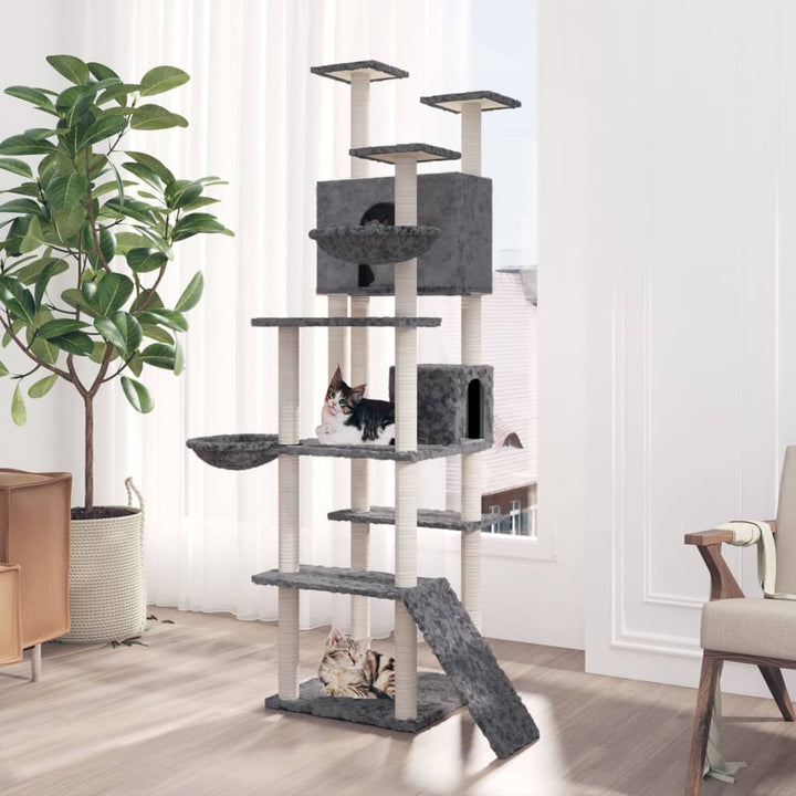 Cat Tree With Sisal Scratching Posts 191 Cm