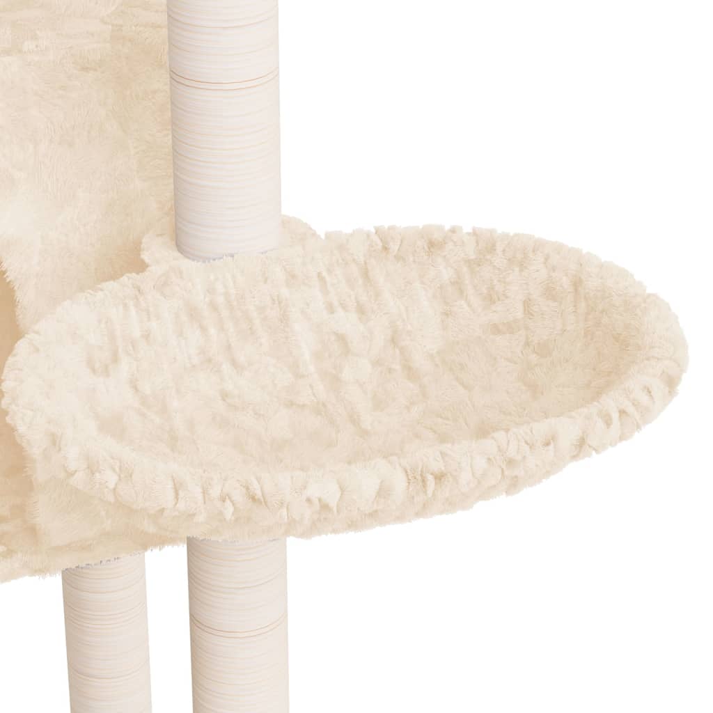 Cat Tree With Sisal Scratching Posts 108.5 Cm
