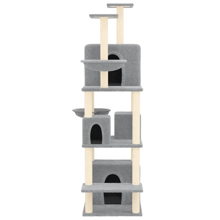 Cat Tree With Sisal Scratching Posts 180 Cm