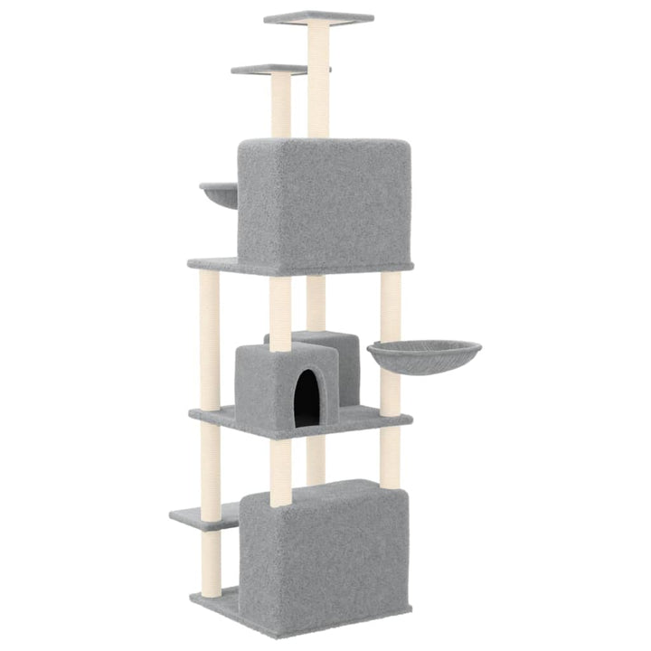 Cat Tree With Sisal Scratching Posts 180 Cm