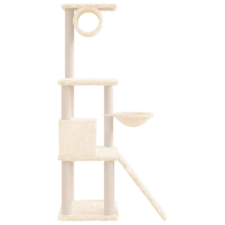 Cat Tree With Sisal Scratching Posts 131 Cm