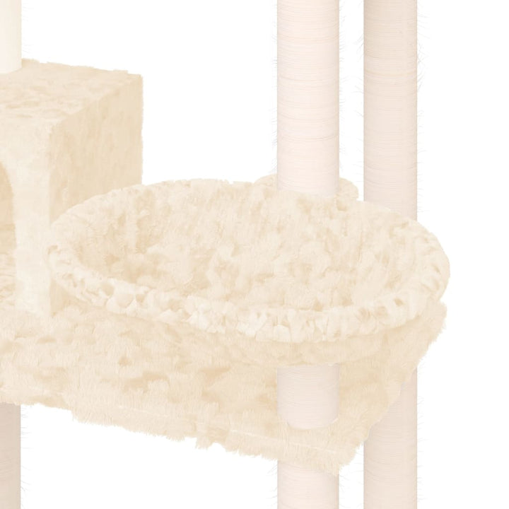 Cat Tree With Sisal Scratching Posts 131 Cm