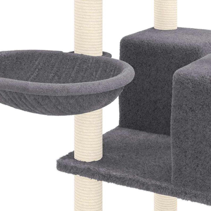 Cat Tree With Sisal Scratching Posts 167 Cm