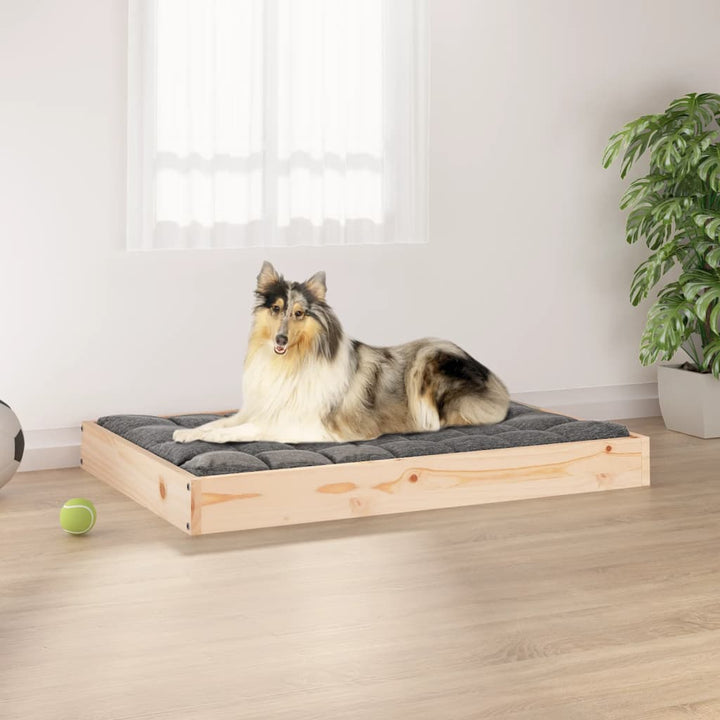 Dog Bed Solid Wood Pine