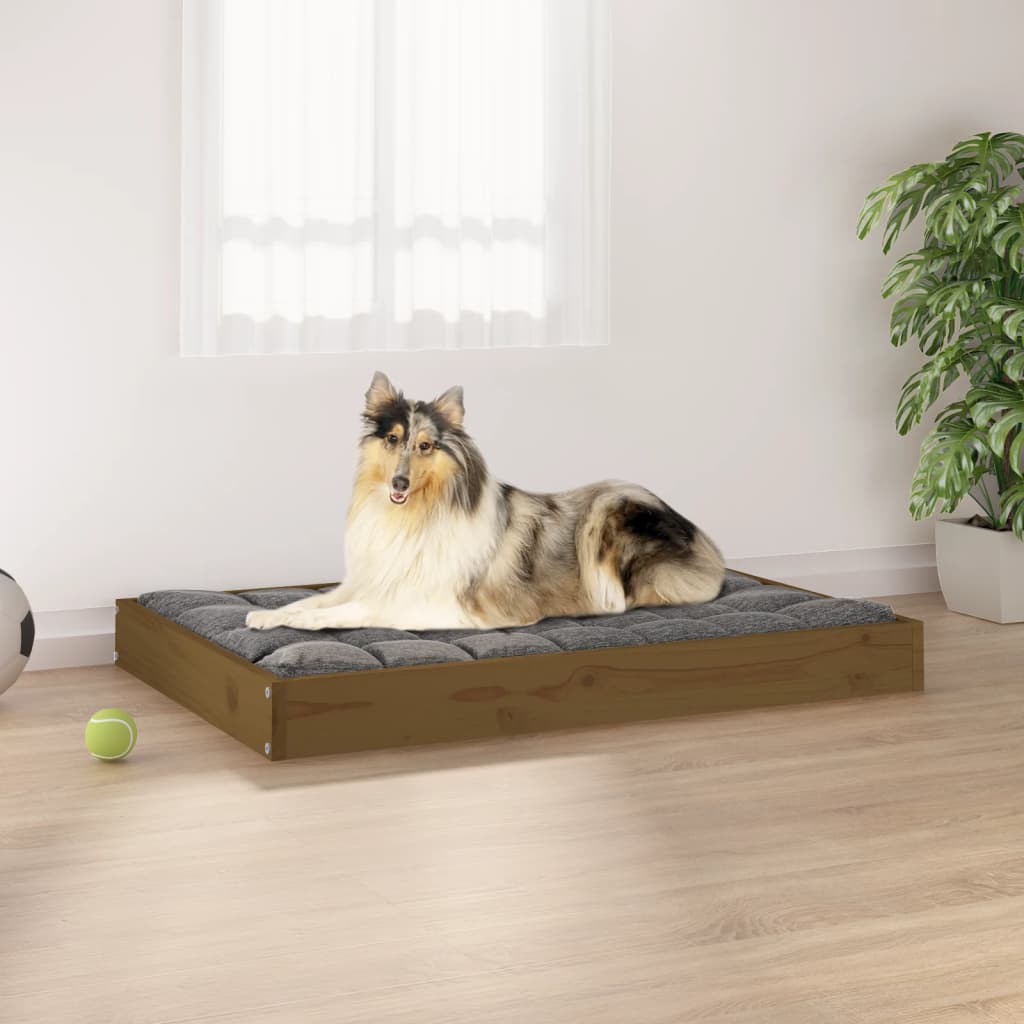 Dog Bed Solid Wood Pine