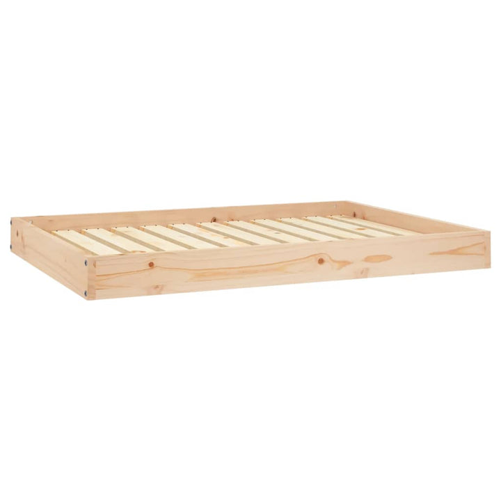 Dog Bed 101.5X74X9 Cm Solid Wood Pine