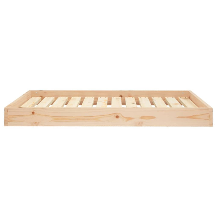 Dog Bed 101.5X74X9 Cm Solid Wood Pine