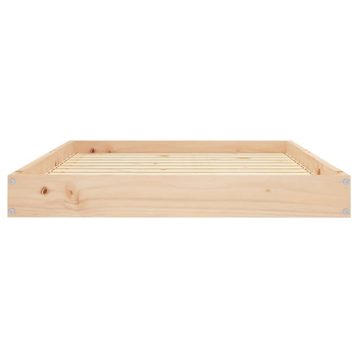 Dog Bed 101.5X74X9 Cm Solid Wood Pine