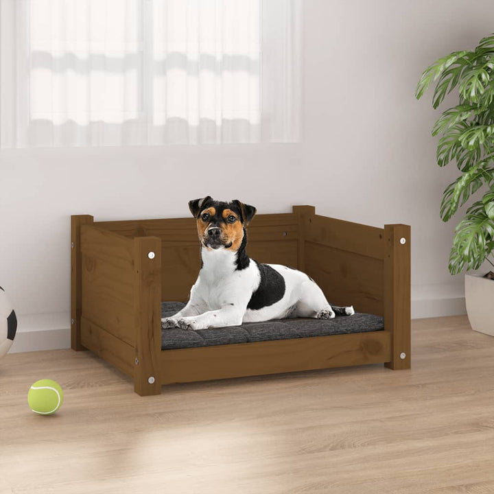 Dog Bed Solid Pine Wood