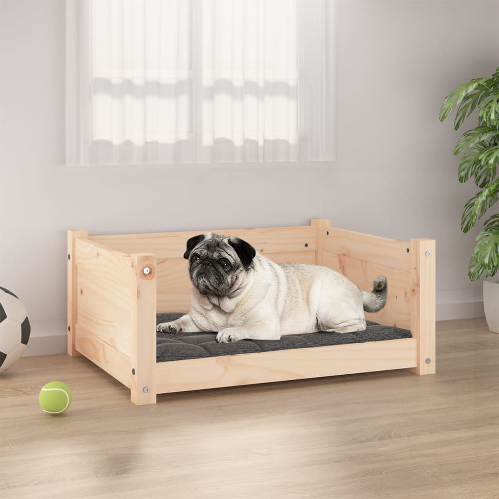 Dog Bed Solid Pine Wood