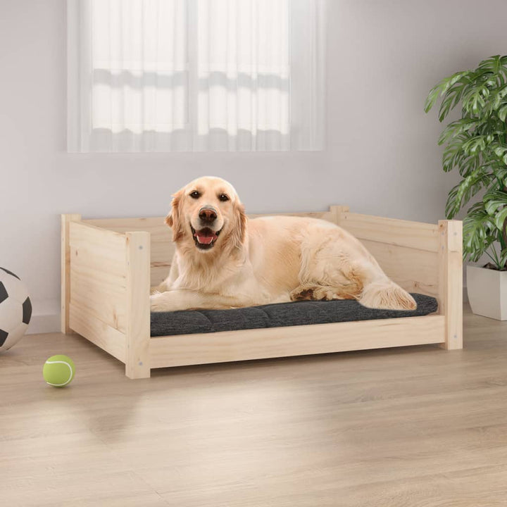 Dog Bed Solid Pine Wood