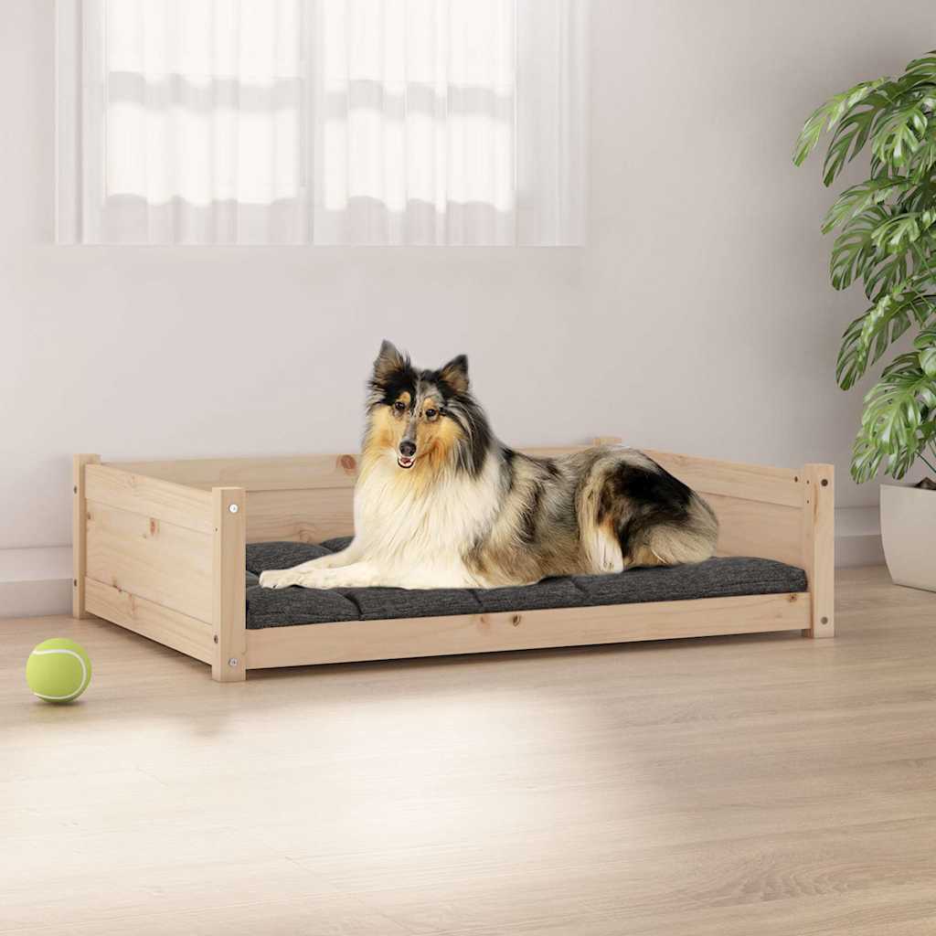 Dog Bed Solid Pine Wood