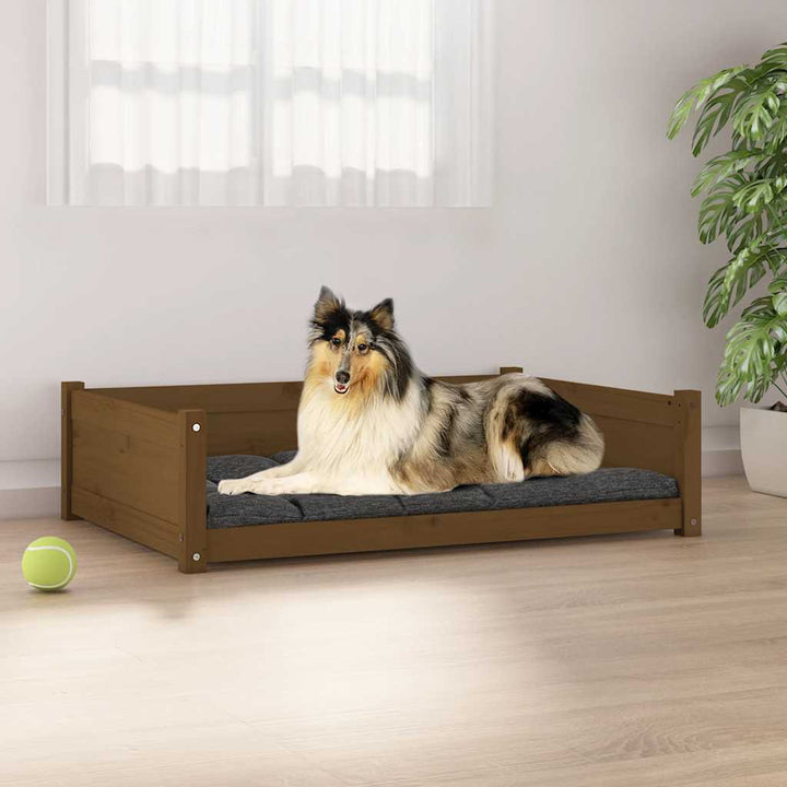 Dog Bed Solid Pine Wood