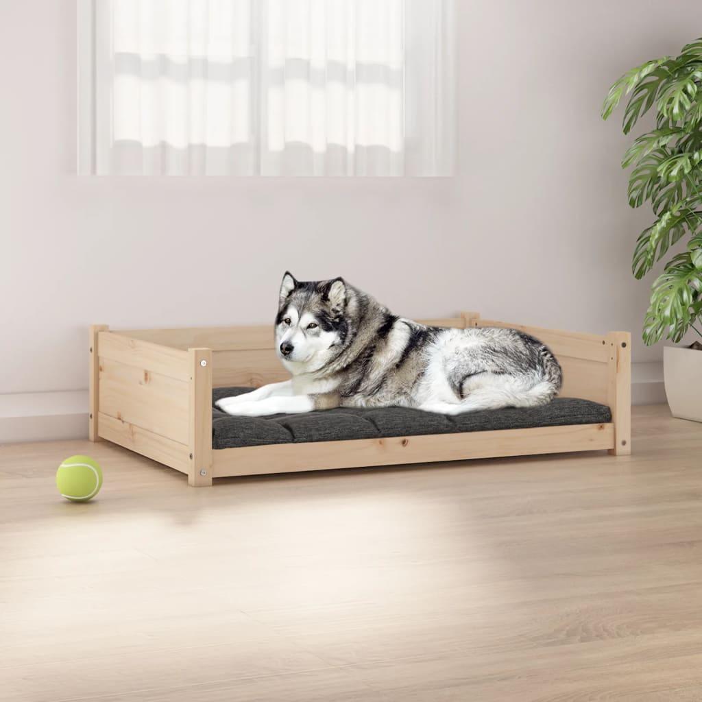Dog Bed Solid Pine Wood
