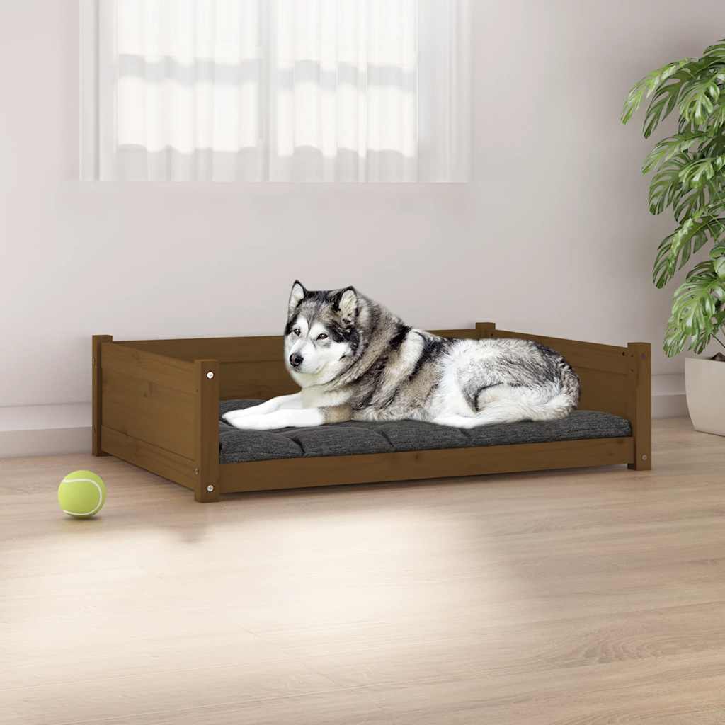 Dog Bed Solid Pine Wood