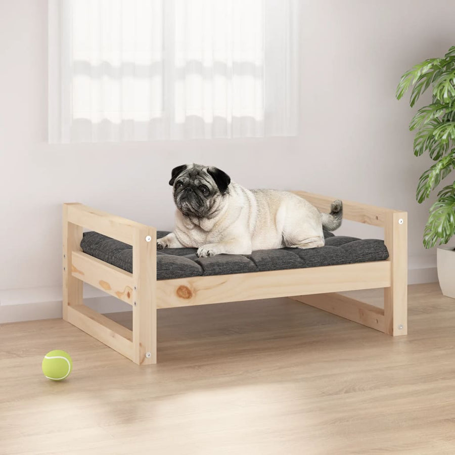 Dog Bed Solid Pine Wood