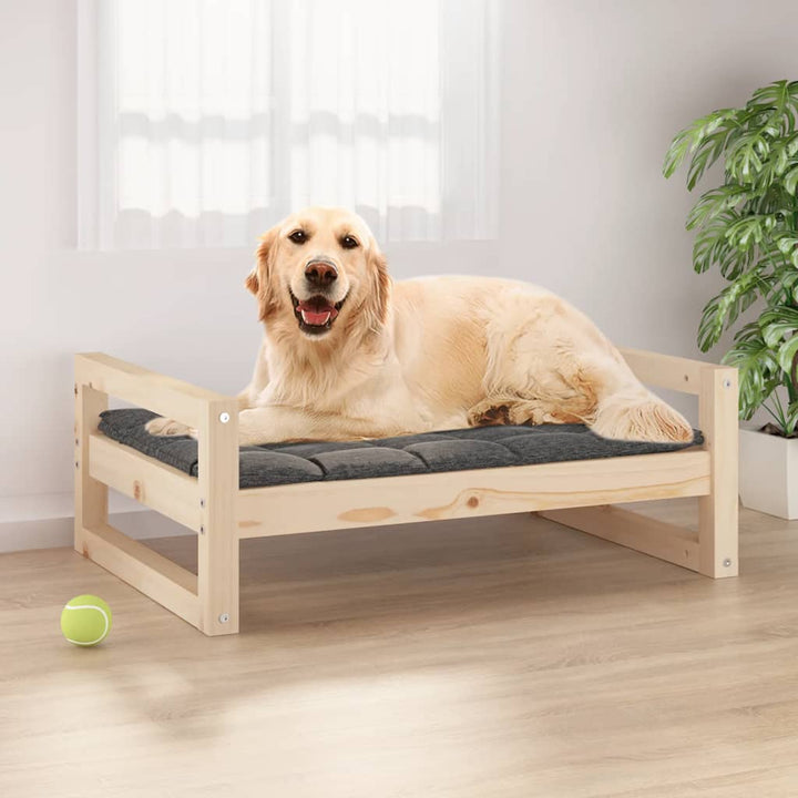 Dog Bed Solid Pine Wood