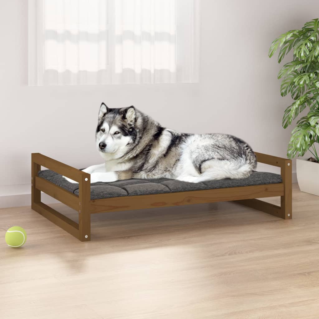 Dog Bed Solid Pine Wood