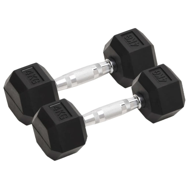 Dumbbells 2 Pcs 8 Kg Total Cast Iron