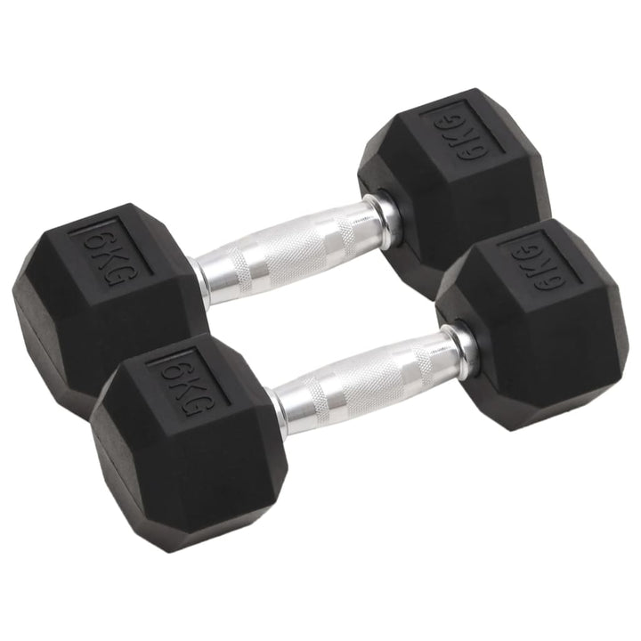 Dumbbells 2 Pcs 8 Kg Total Cast Iron
