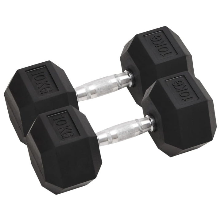 Dumbbells 2 Pcs 8 Kg Total Cast Iron