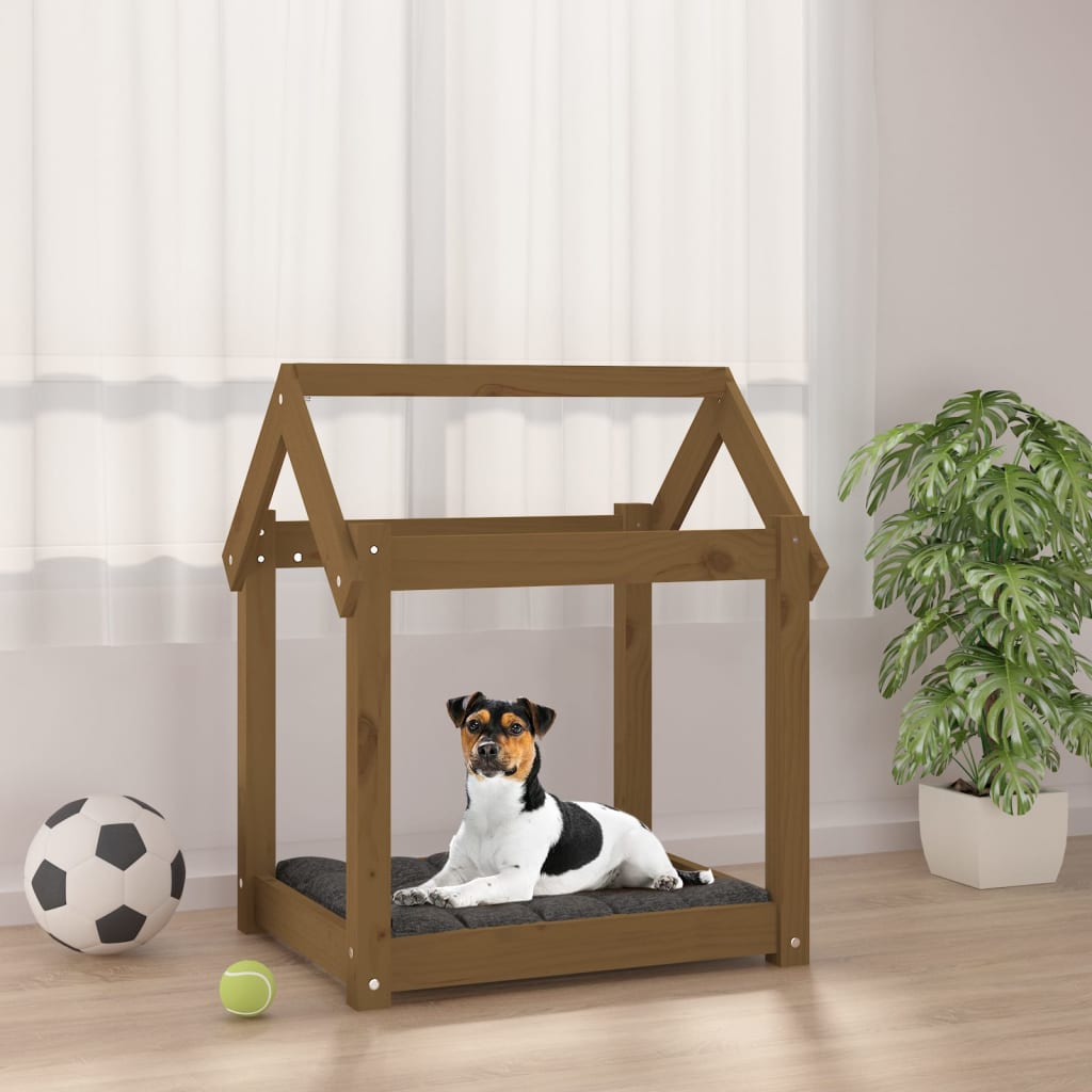 Dog Bed Solid Wood Pine