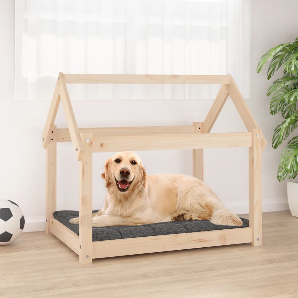 Dog Bed Solid Wood Pine