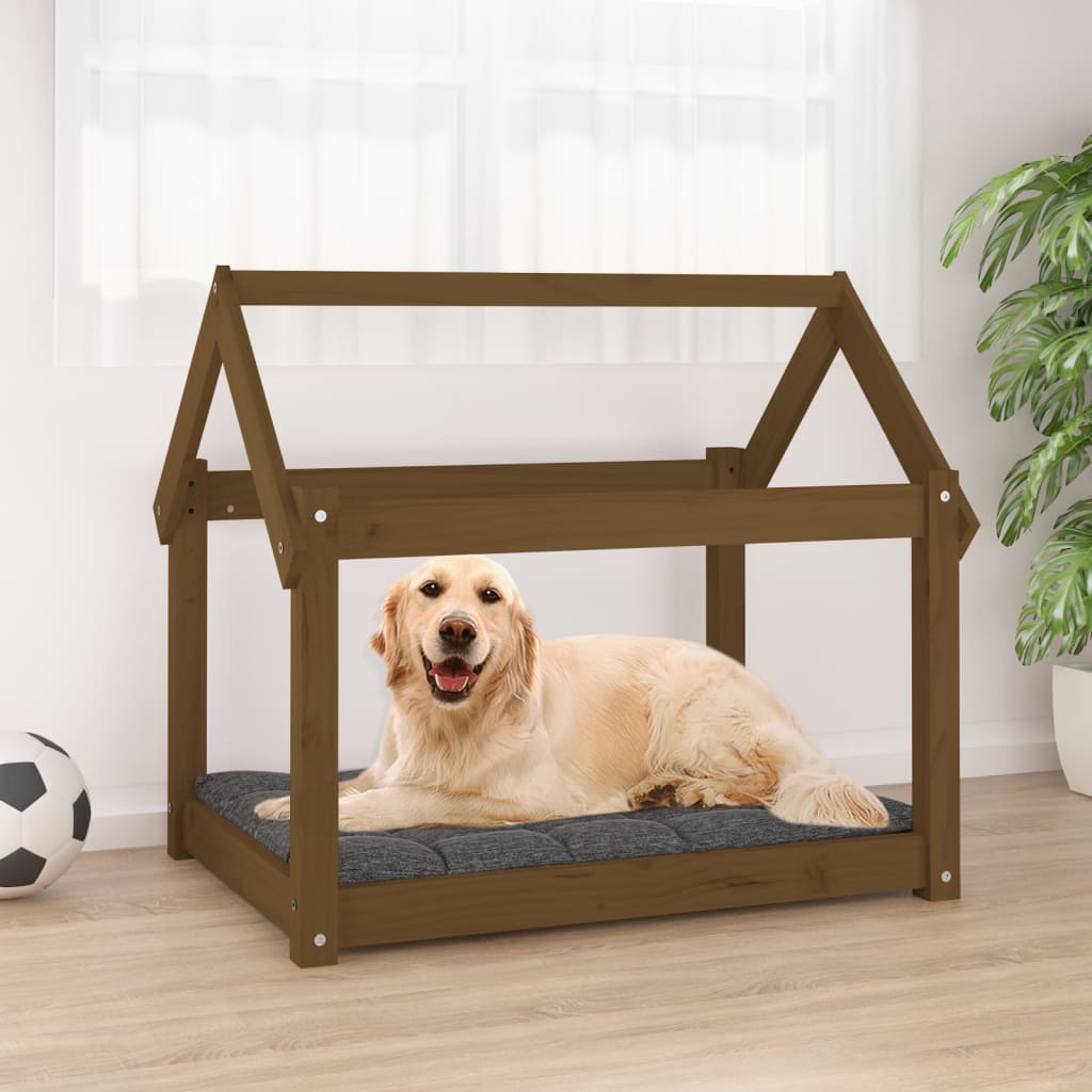Dog Bed Solid Wood Pine