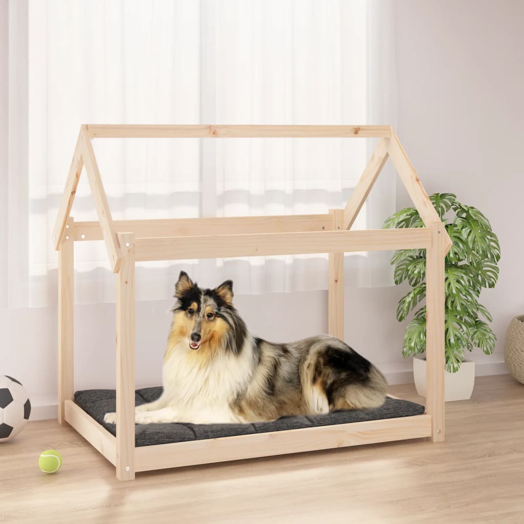 Dog Bed Solid Wood Pine
