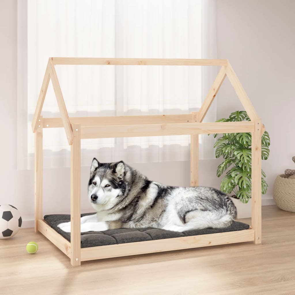 Dog Bed Solid Wood Pine
