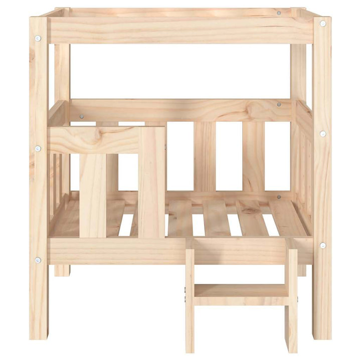 Dog Bed 65.5X50.5X70 Cm Solid Wood Pine
