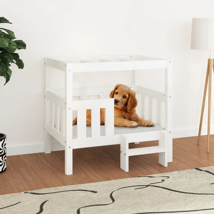 Dog Bed 65.5X50.5X70 Cm Solid Wood Pine