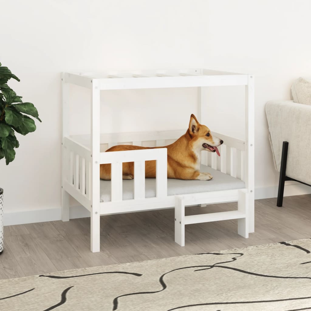 Dog Bed 65.5X50.5X70 Cm Solid Wood Pine