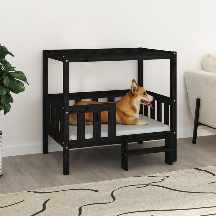 Dog Bed 65.5X50.5X70 Cm Solid Wood Pine
