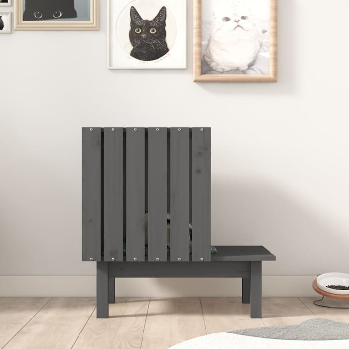 Cat House 60X36X60 Cm Solid Wood Pine