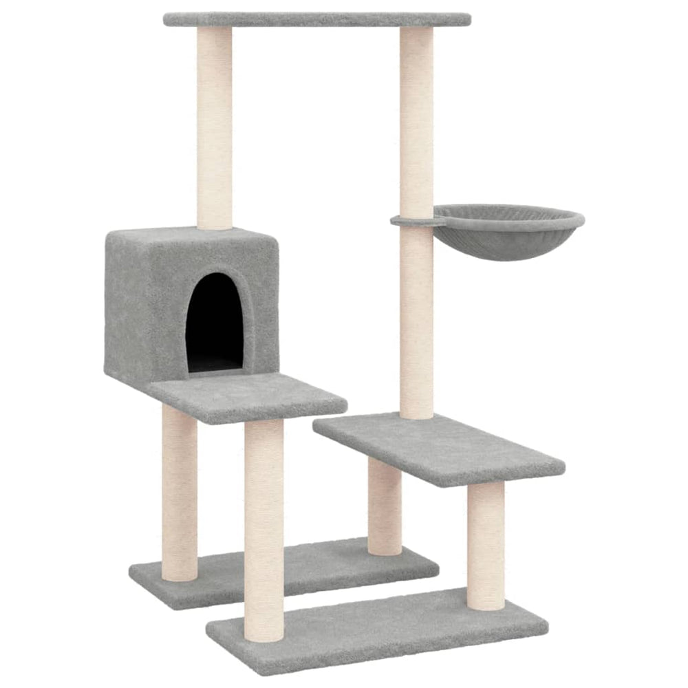 Cat Tree With Sisal Scratching Posts 94.5 Cm