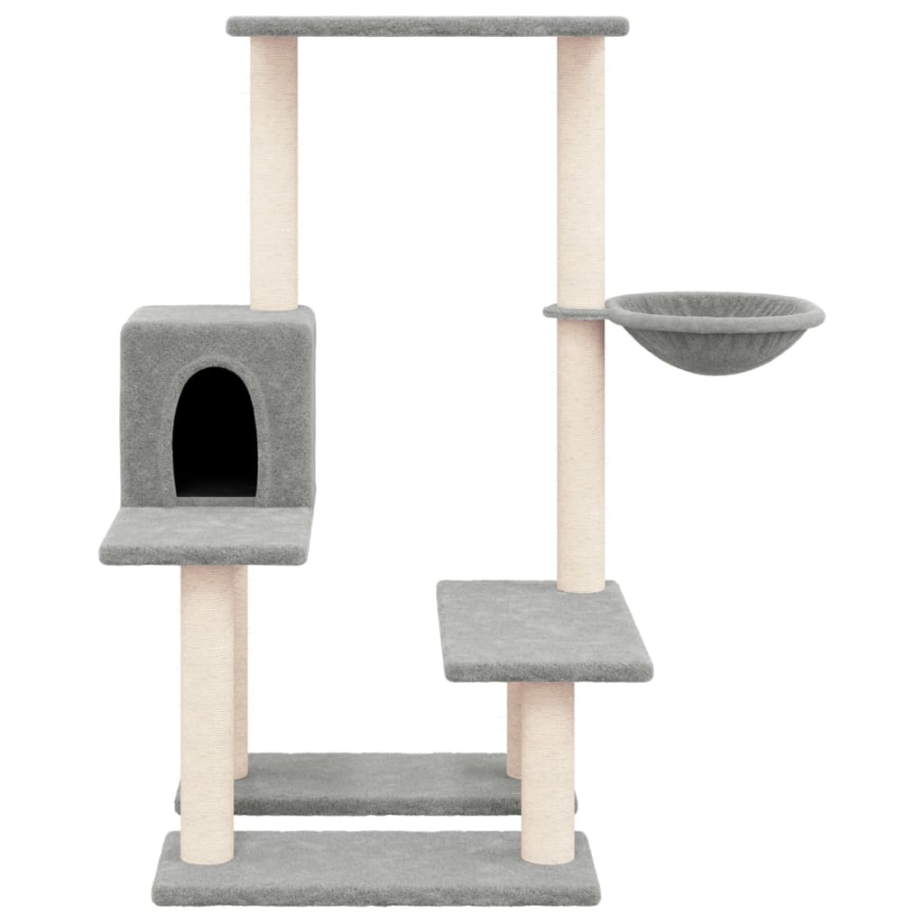 Cat Tree With Sisal Scratching Posts 94.5 Cm