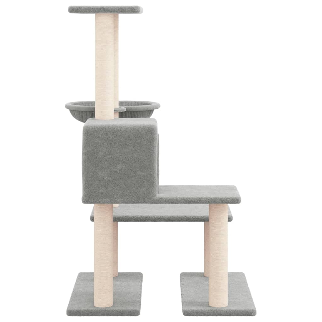 Cat Tree With Sisal Scratching Posts 94.5 Cm