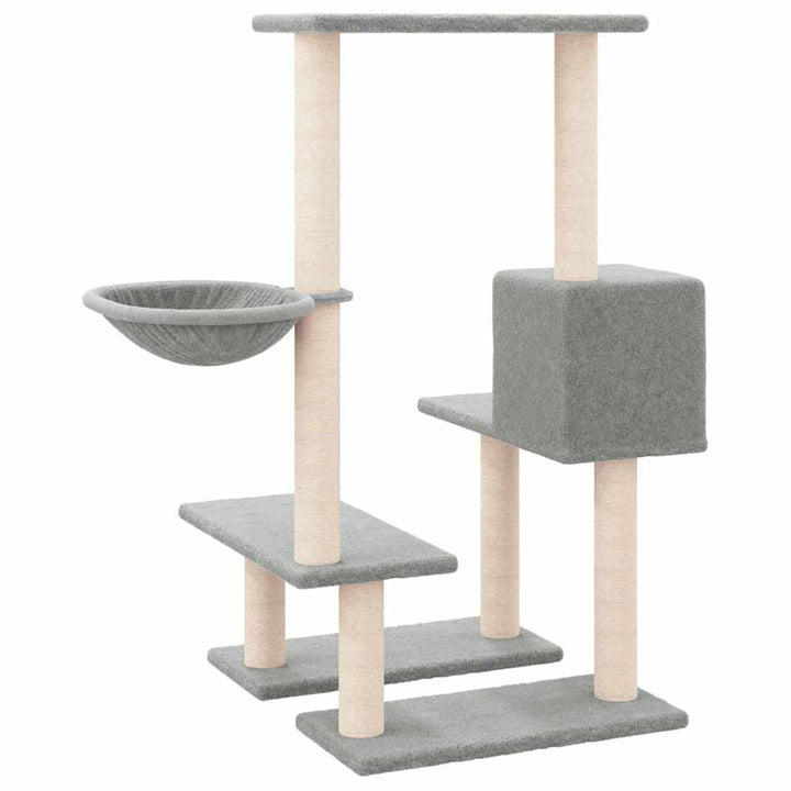Cat Tree With Sisal Scratching Posts 94.5 Cm