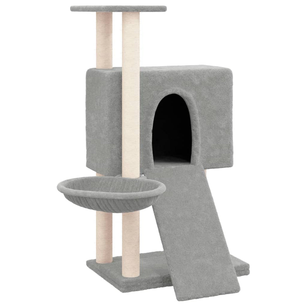 Cat Tree With Sisal Scratching Posts 96 Cm